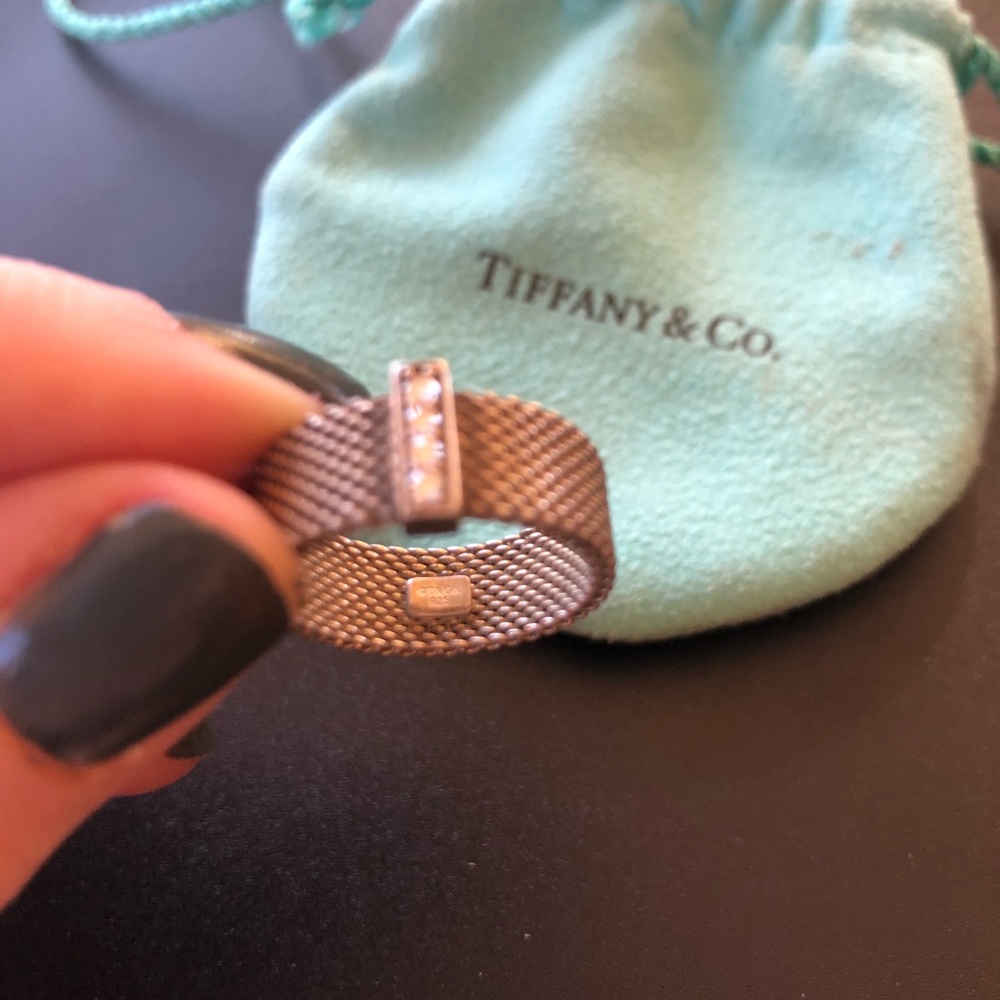 Tiffany Ring with Diamonds